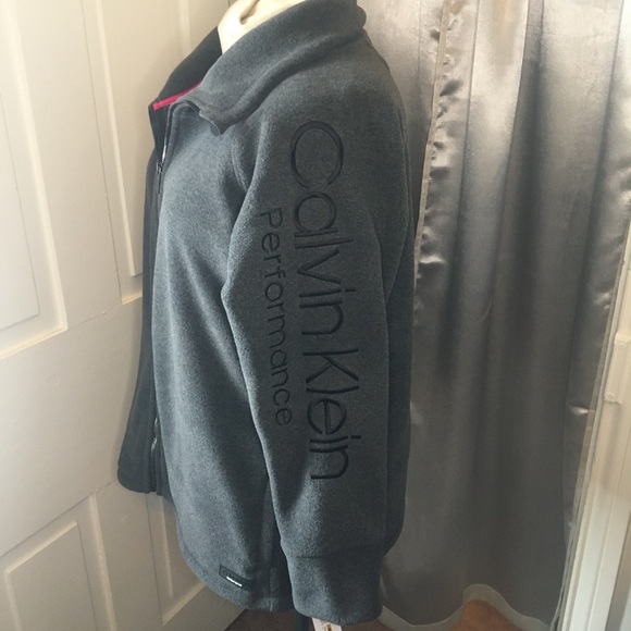 ✨calvin klein performance fleece zip up✨ - Picture 2 of 5
